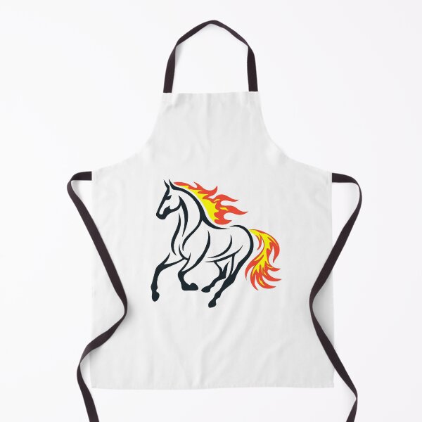 Item preview, Fire Horse | Minimal Horse With Flames designed and sold by Hydravisions.