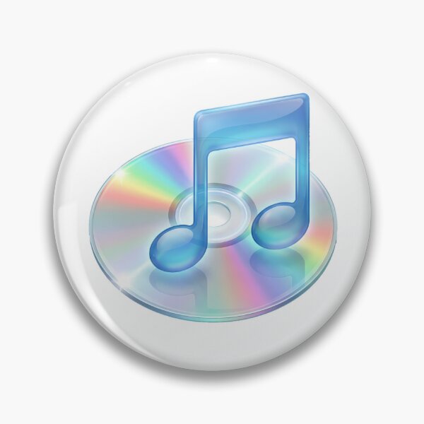 Item preview, Glossy Music Note CD Icon 2000s Style designed and sold by NostalgiaOS.