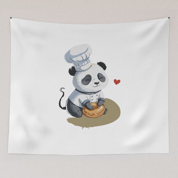 Item preview, All You Knead Is Love: Baker Panda designed and sold by Evaevonechi.