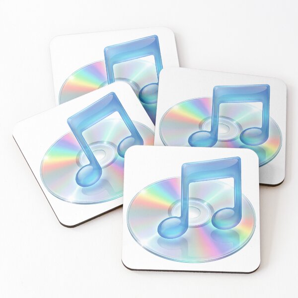 Item preview, Glossy Music Note CD Icon 2000s Style designed and sold by NostalgiaOS.