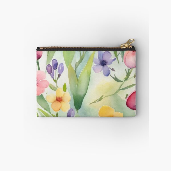 Item preview, Spring Flowers Watercolor – Botanical Floral Wall Art designed and sold by sana designer.