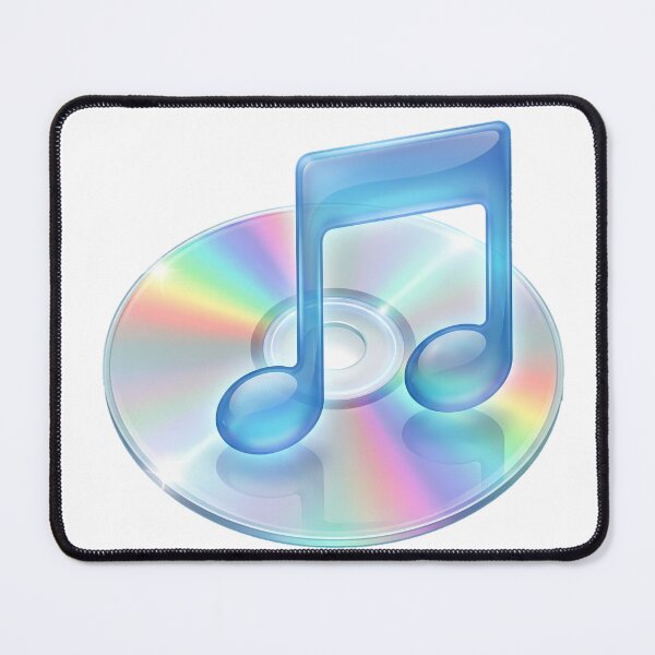 Item preview, Glossy Music Note CD Icon 2000s Style designed and sold by NostalgiaOS.