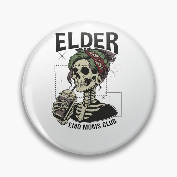 Item preview, Elder Emo Moms Club: Vintage Edition designed and sold by Evaevonechi.
