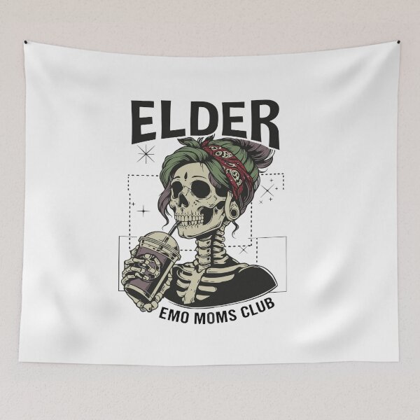 Item preview, Elder Emo Moms Club: Vintage Edition designed and sold by Evaevonechi.