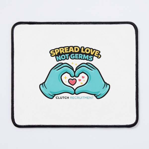 Item preview, Spread Love, Not Germs designed and sold by clutchREC.