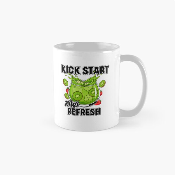 Item preview, Kick Start – Kiwi Refresh Fruit Drink Illustration designed and sold by C3J7.