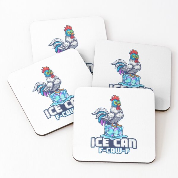 Item preview, Mexican Wrestler Chicken ICE can F-CAW-F designed and sold by Bigfoot T-Shirt Co..