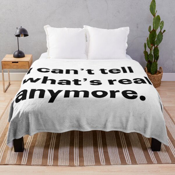Item preview, I can't tell what's real anymore (Black text) designed and sold by STUDIO-72.