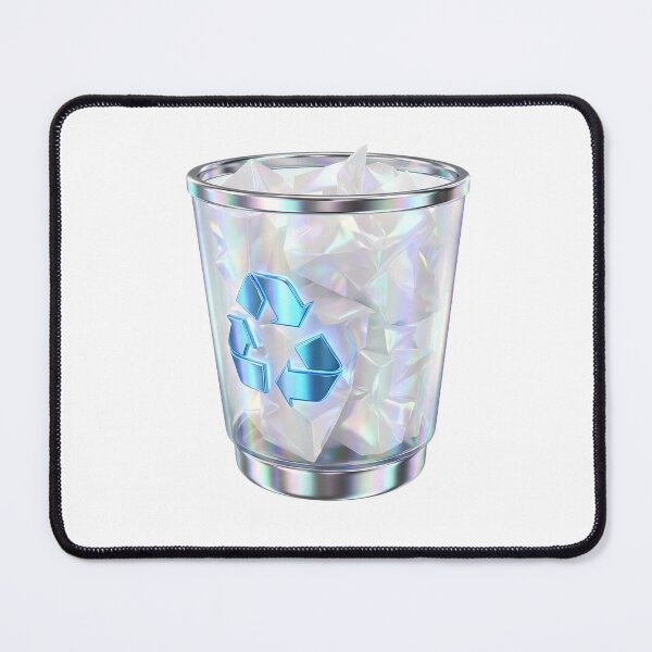 Item preview, Crystal Recycle Bin Icon Frutiger Aero designed and sold by NostalgiaOS.