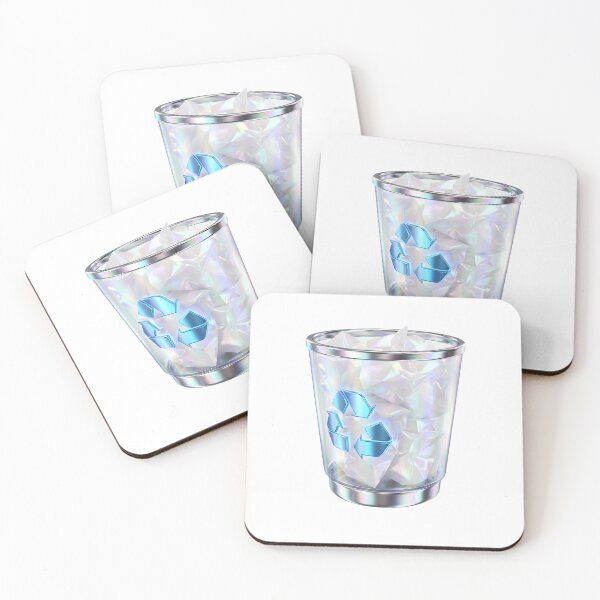 Item preview, Crystal Recycle Bin Icon Frutiger Aero designed and sold by NostalgiaOS.