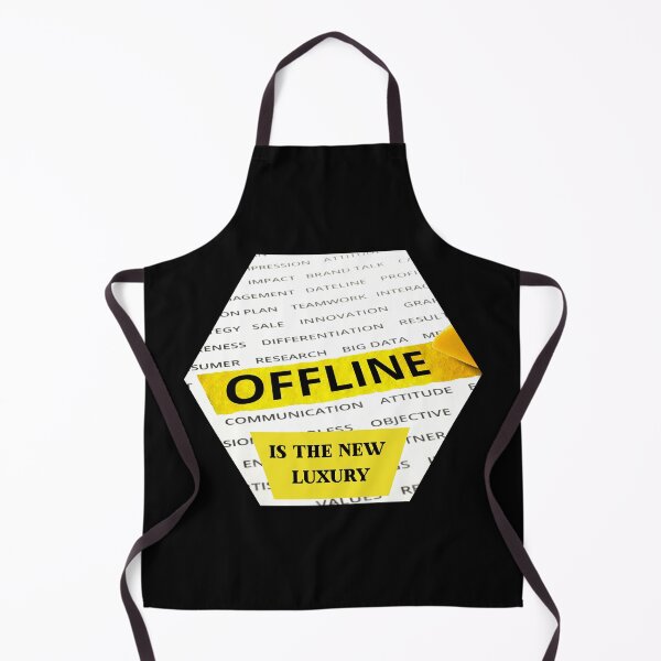 Item preview, Offline Is The New Luxury designed and sold by JokeAndStyle.