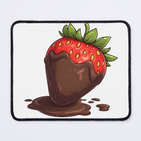 Item preview, Chocolate Covered Strawberry – Cute Sweet Dessert Illustration designed and sold by Karolina’s Cozy Creations.