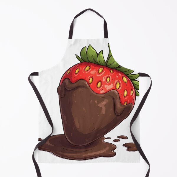 Item preview, Chocolate Covered Strawberry – Cute Sweet Dessert Illustration designed and sold by Karolina’s Cozy Creations.