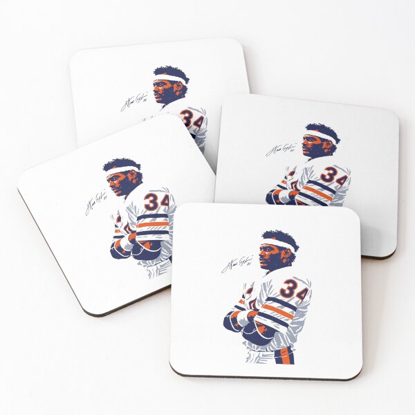 Item preview, Walter Payton “Sweetness” Minimalist Art – Chicago Football Legend Design designed and sold by TheArtOfCar.
