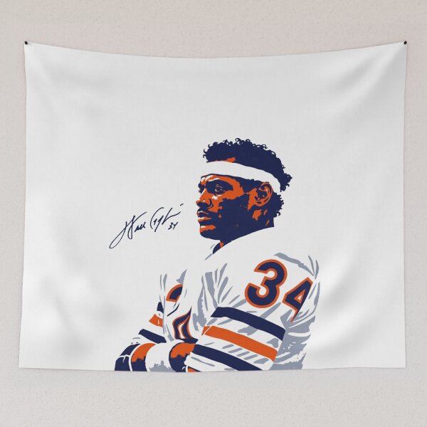 Item preview, Walter Payton “Sweetness” Minimalist Art – Chicago Football Legend Design designed and sold by TheArtOfCar.