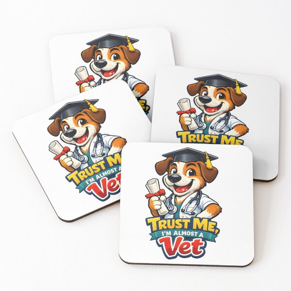 Item preview, Trust Me, I’m Almost a Vet – Funny Veterinary Student Dog Design designed and sold by Bettybee00.