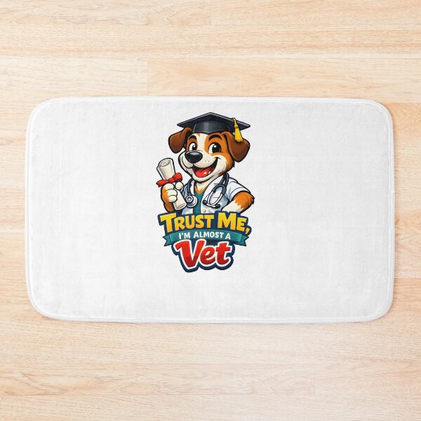 Item preview, Trust Me, I’m Almost a Vet – Funny Veterinary Student Dog Design designed and sold by Bettybee00.