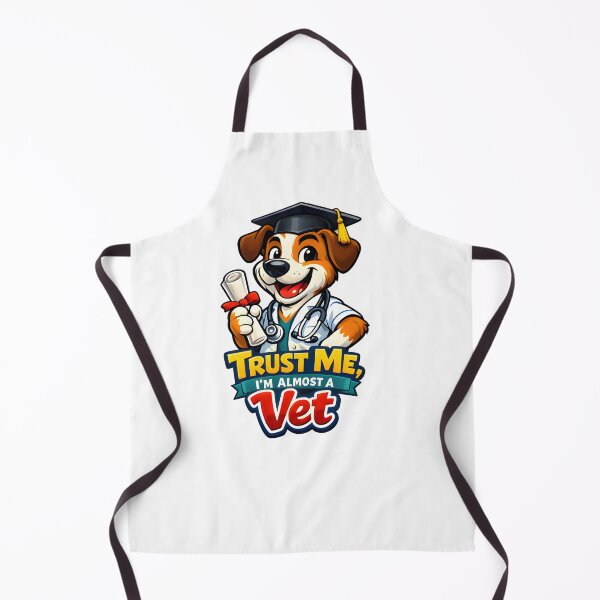 Item preview, Trust Me, I’m Almost a Vet – Funny Veterinary Student Dog Design designed and sold by Bettybee00.
