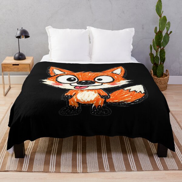 Item preview, Cute Fox – Childlike Ugly Cute Doodle designed and sold by SweetlyUgly.