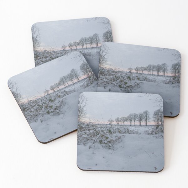 Item preview, Silent Winter Dawn over the Fields designed and sold by ShotsbyDesiree.