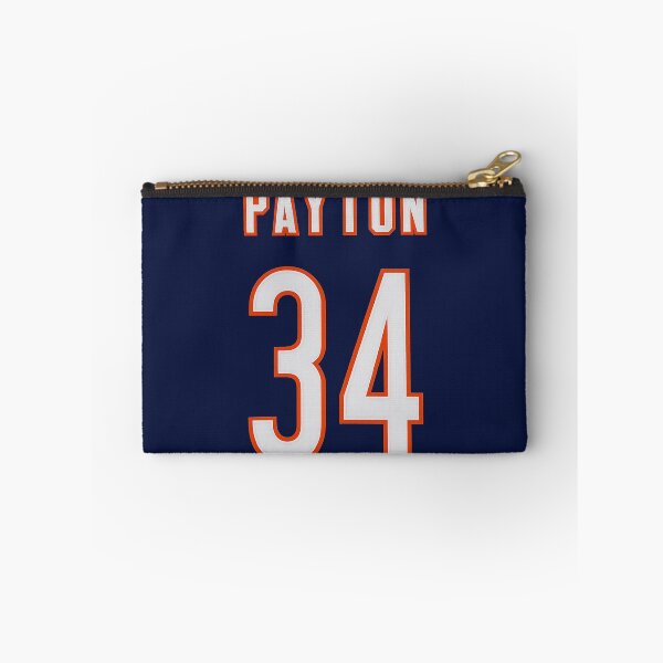 Item preview, Walter Payton #34 Jersey Typography Art – Classic Football Tribute designed and sold by TheArtOfCar.