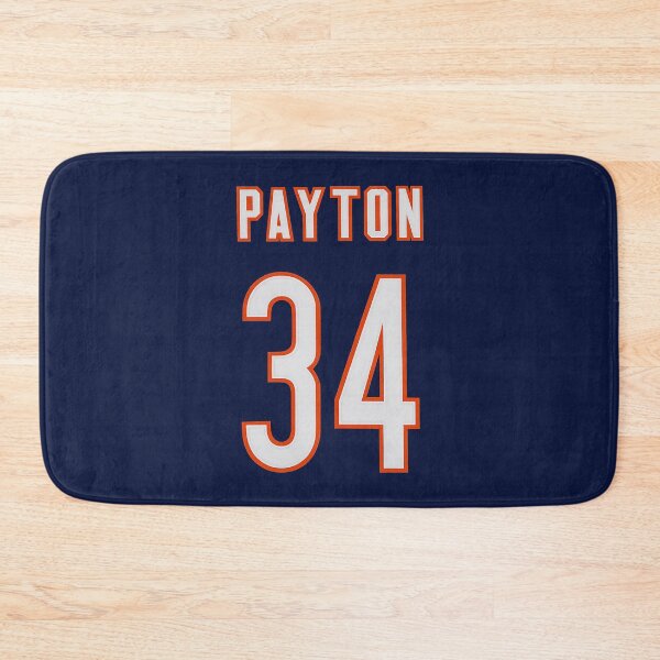 Item preview, Walter Payton #34 Jersey Typography Art – Classic Football Tribute designed and sold by TheArtOfCar.