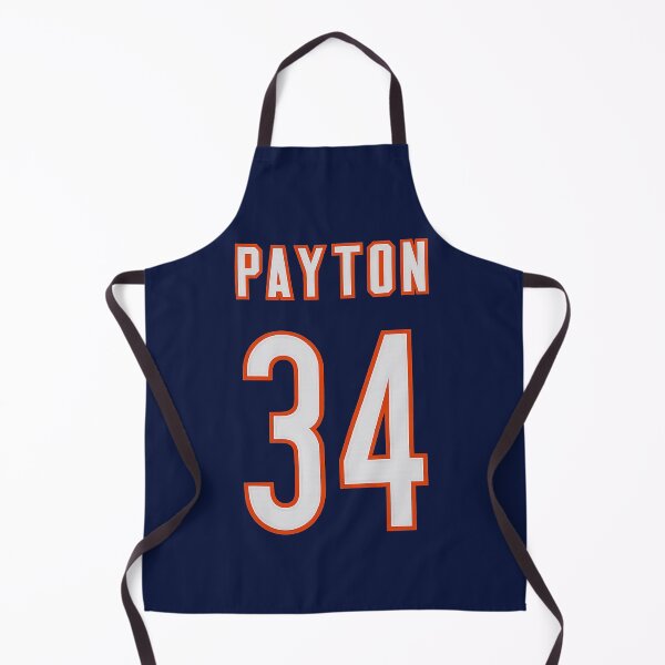 Item preview, Walter Payton #34 Jersey Typography Art – Classic Football Tribute designed and sold by TheArtOfCar.