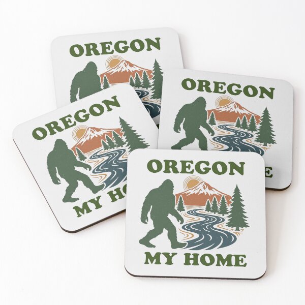 Item preview, Oregon My Home With a Bigfoot designed and sold by Jumbled Mind.