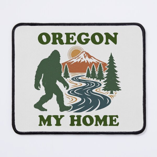 Item preview, Oregon My Home With a Bigfoot designed and sold by Jumbled Mind.