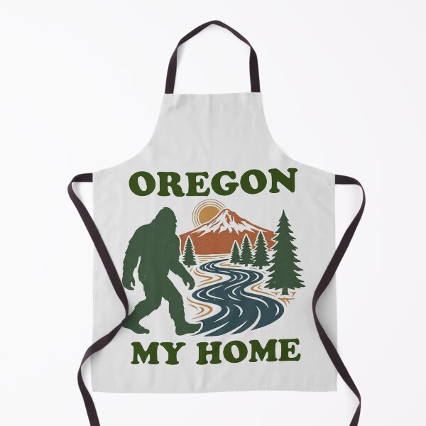 Item preview, Oregon My Home With a Bigfoot designed and sold by Jumbled Mind.