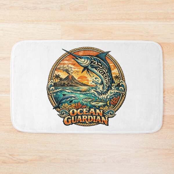 Item preview, Vintage Tribal Marlin Ocean Guardian designed and sold by Shipwrecked2020.