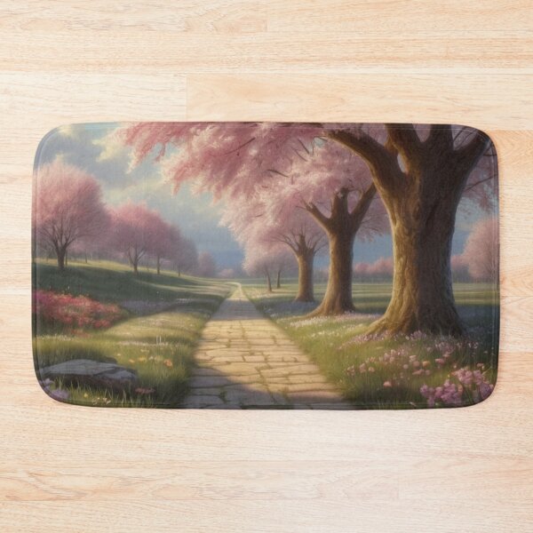Item preview, First Day Of Spring Hello Spring – Seasonal Floral Wall Art designed and sold by sana designer.