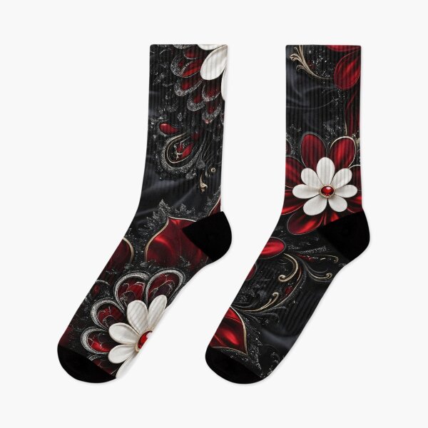 Item preview, Crimson Velvet Bloom designed and sold by Kaleidoscope Print.
