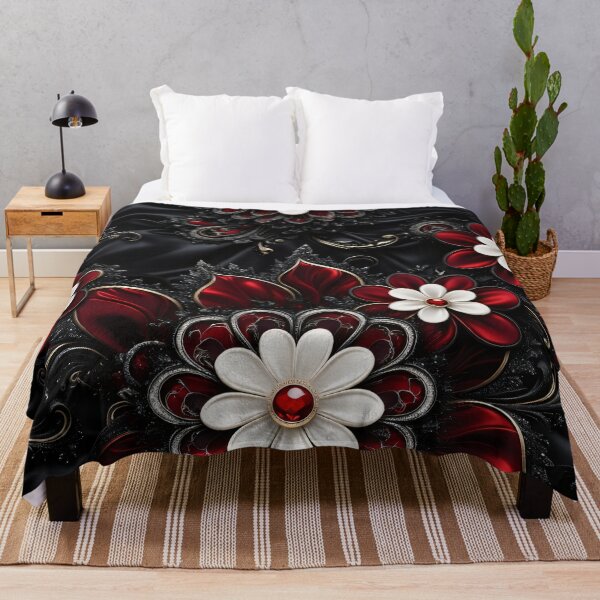 Item preview, Crimson Velvet Bloom designed and sold by Kaleidoscope Print.