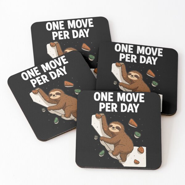 Item preview, Sloth Bouldering: One Move Per Day Design designed and sold by Pineapple-Tree.