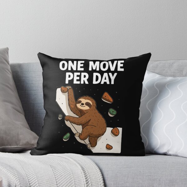 Item preview, Sloth Bouldering: One Move Per Day Design designed and sold by Pineapple-Tree.