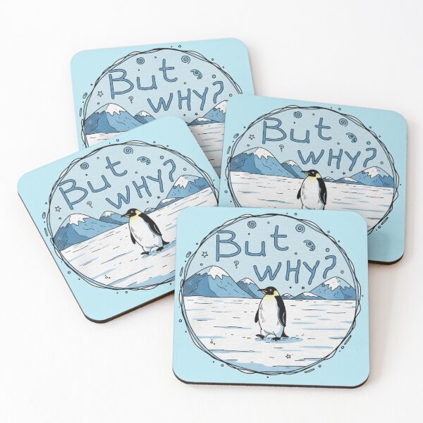 Item preview, Nihilist Penguin – But Why?  designed and sold by yesdude.