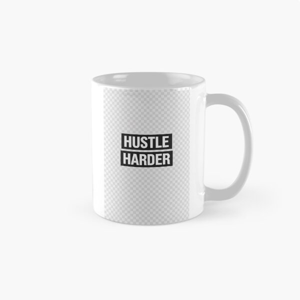 Item preview, Hustle Harder Minimal Quote T-Shirt designed and sold by boldmindx.