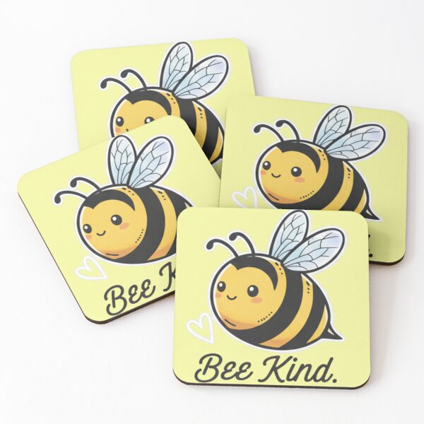 Item preview, Bee Kind – Cute Bee Positivity designed and sold by GeekGuysShop.