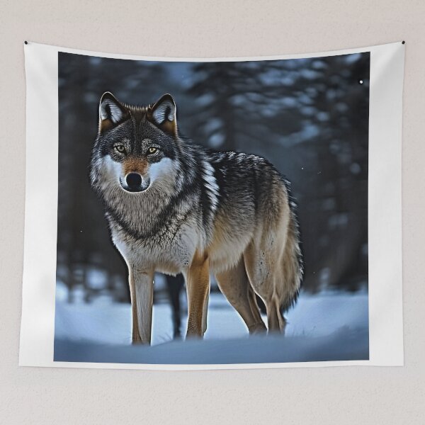 Item preview, Beauty Wolf Art designed and sold by NoxLand.