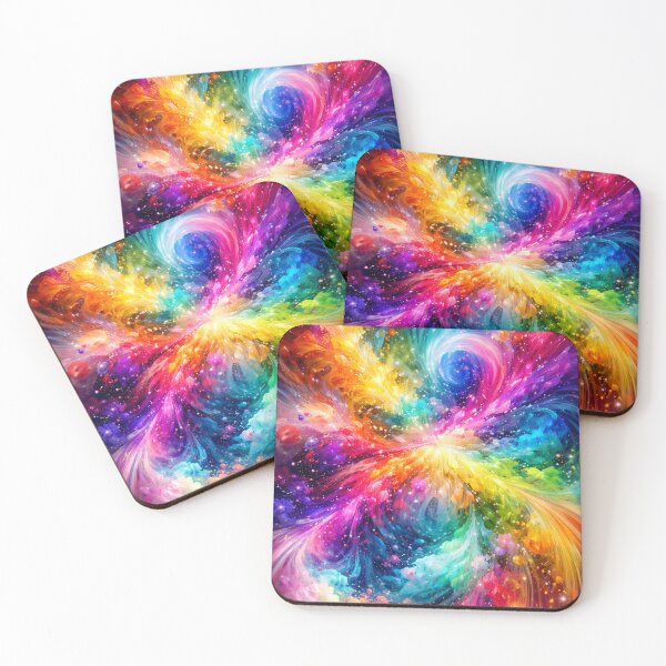 Item preview, Cosmic Explosion of Vibrant Colors designed and sold by JuViRo.