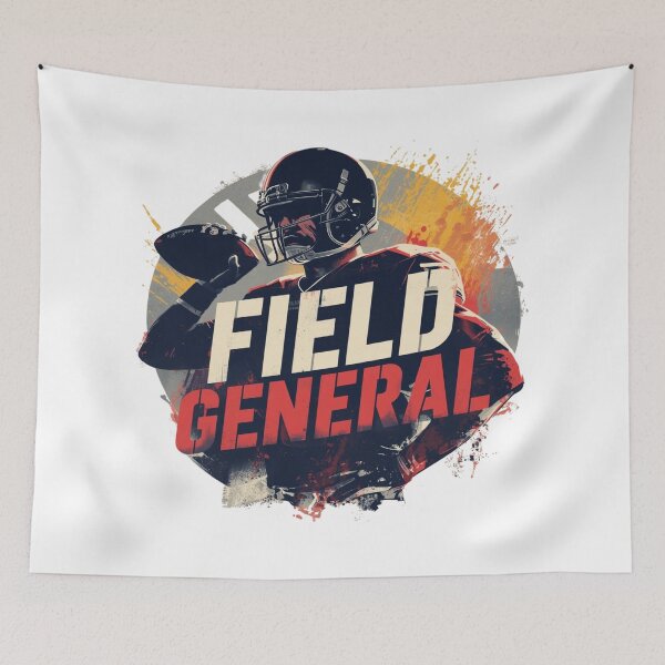 Item preview, Field General Quarterback – American Football Leader Shirt designed and sold by RMTrendy.