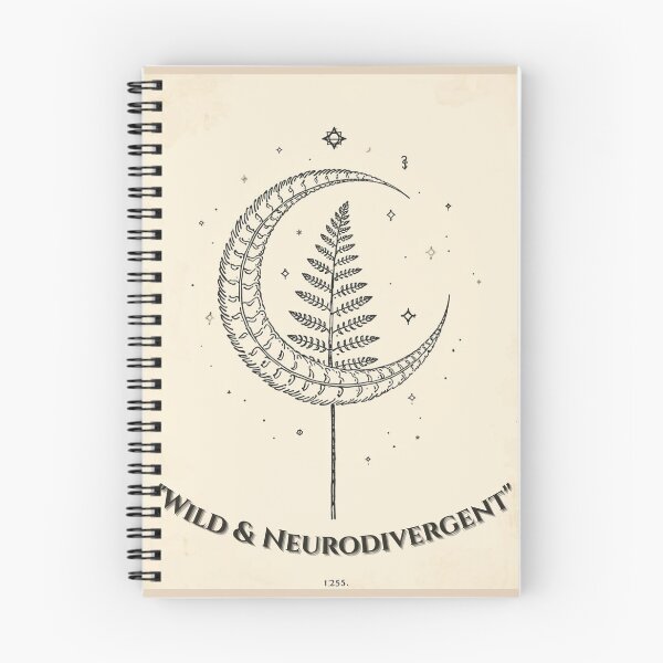 Item preview, Wild & Neurodivergent Fern | ADHD Autism Pride Art designed and sold by YvkafromPoland.