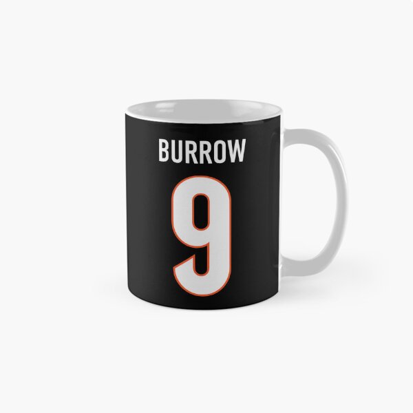 Item preview, Joe Burrow #9 Jersey Typography Art designed and sold by TheArtOfCar.