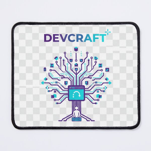 Item preview, DevCraft Sticker – Futuristic Circuit Tree for Developers & Coders designed and sold by mdj96.