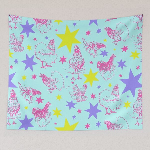 Item preview, HEN PARTY designed and sold by Eleanor Reyelt Art.