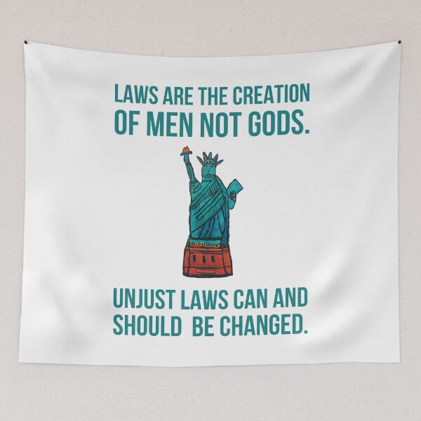 Item preview, Unjust laws  designed and sold by Rachel the Artist .