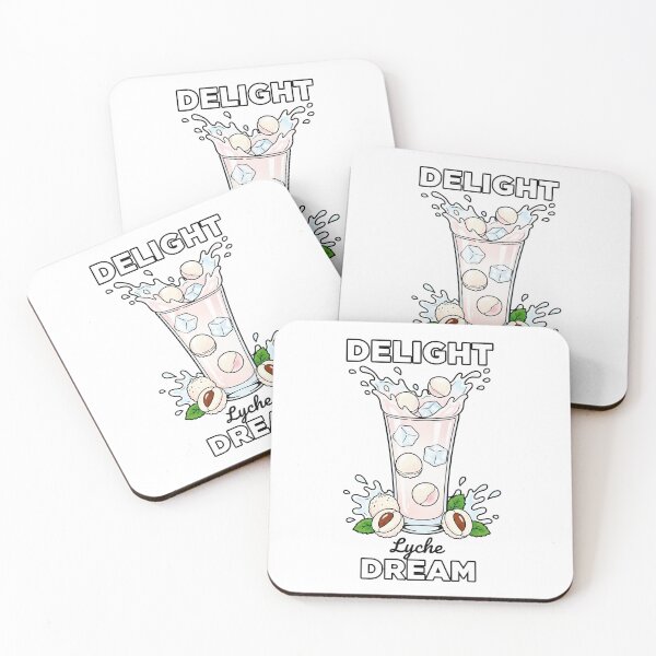 Item preview, Delight – Lychee Dream Refreshing Lychee Drink Illustration designed and sold by C3J7.