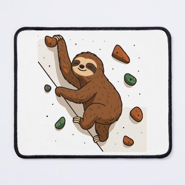 Item preview, Boulder sloth for climbing fans designed and sold by Pineapple-Tree.