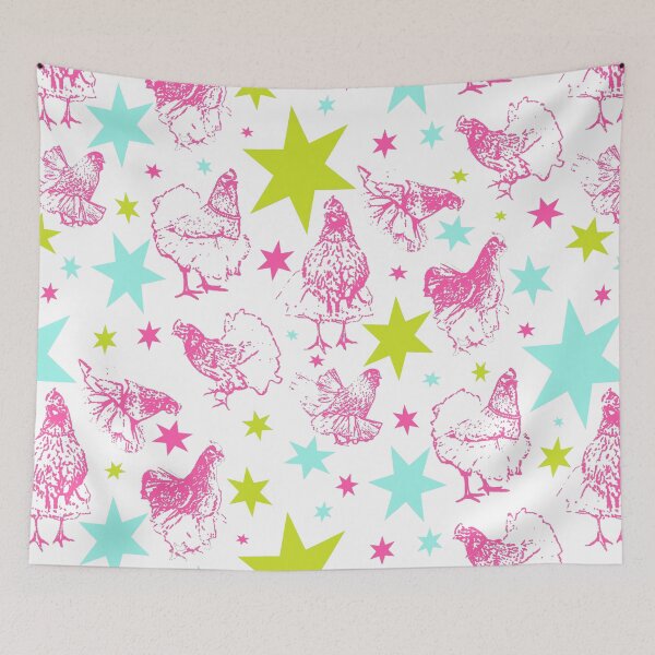 Item preview, HEN PARTY designed and sold by Eleanor Reyelt Art.